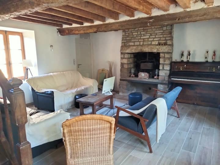 Maison Au Bord De La Forêt Piscine 4 M/ 2,10/80 Cm - France