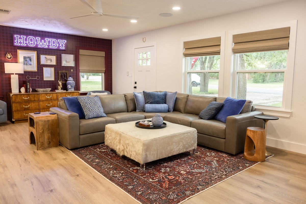 הסלון כל כך נוח