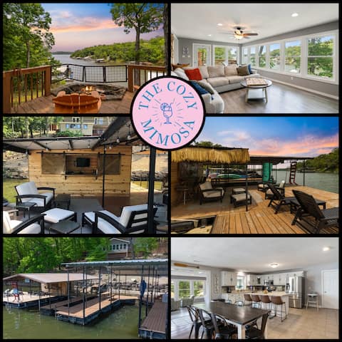 The Cozy Mimosa - Sleeps 17, Private Dock