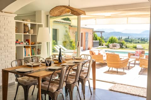 Villa Bella Vista, magnificent view, swimming pool/Jacuzzi