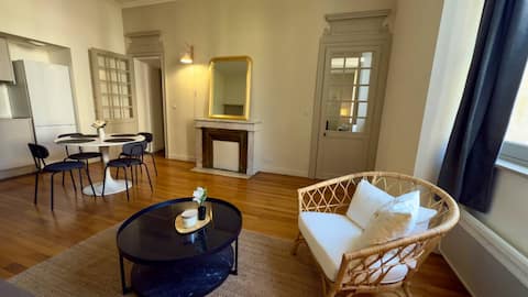 Successful Airbnb property: Chic & Comfort in the Heart of the City • Courtyard View in Centre Ville