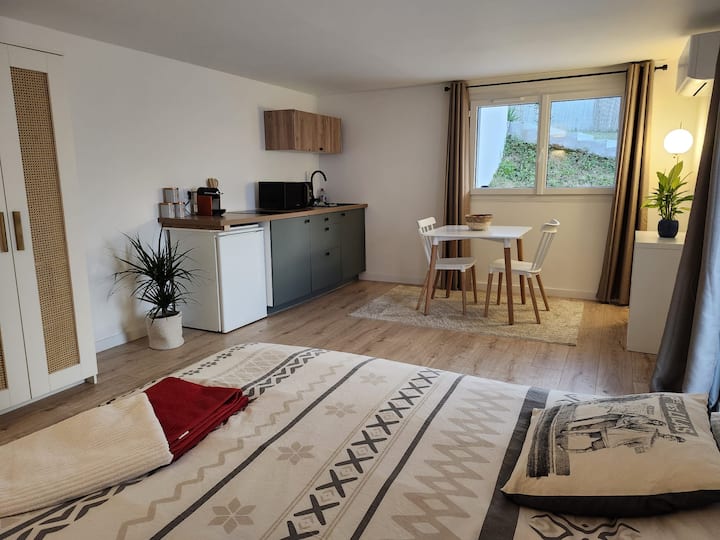 Studio Indépendant + Terrasse Ext. + Accès Piscine - Arcangues