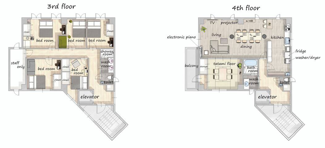 NEW OPEN| 3min Mejiro Sta | 15pax | 6BR | 2Showers gallery image 5