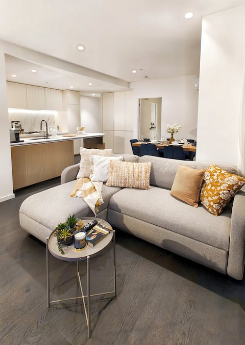 SouthMelbourne 3BR 2Queen1bunkbed1sofabed Parking