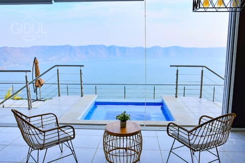 Stunning Lake-view Villa at Coatepeque - Wifi, A/C