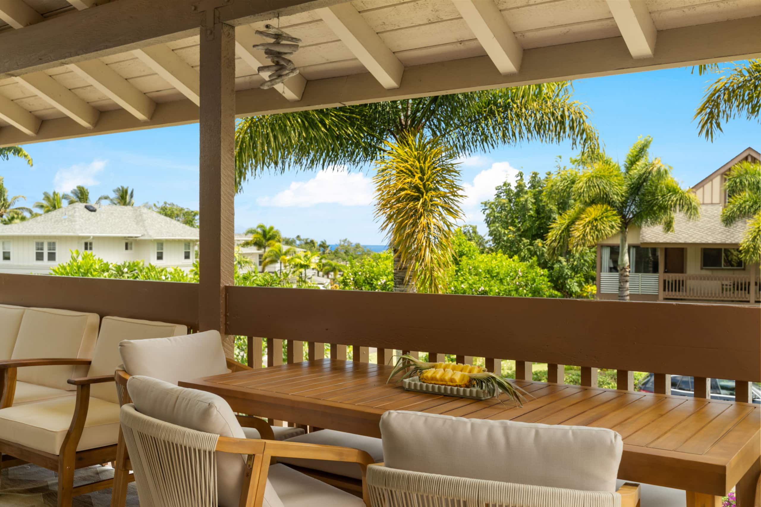 Stylish Princeville Retreat | Private Lanai + AC - Image 42