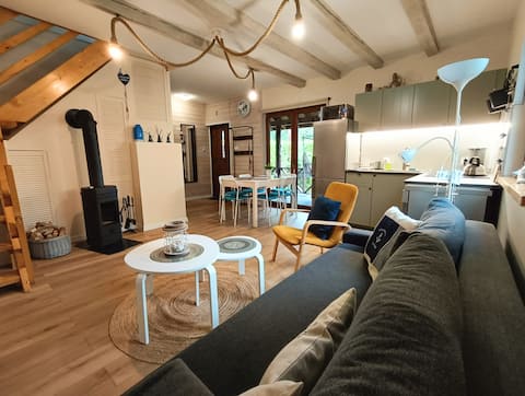 A year-round house with a Jacuzzi in Kopalina
