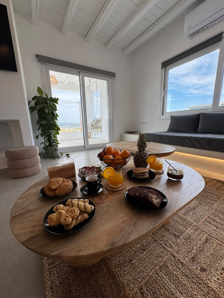 La Vie Est Belle3luxury Apartment Bbq Jacuzzi&view - Antiparos