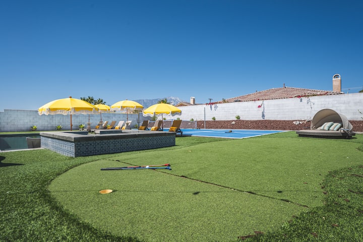 Pickleball, Gameroom, Pool & Hot Tub, Firepit, BBQ