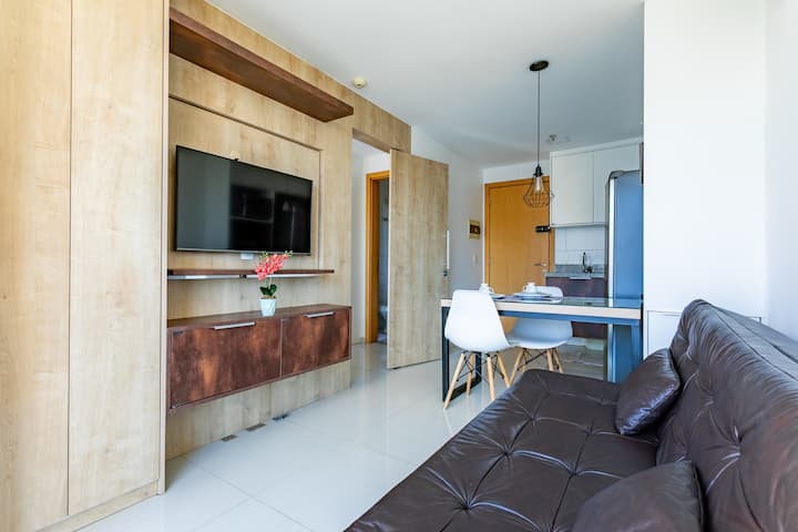 Lindo E Aconchegante Apartamento No Shopping - Taguatinga