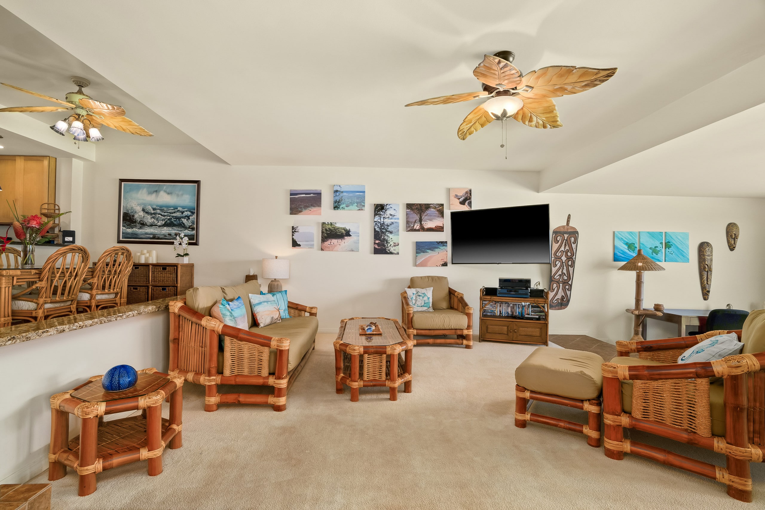 Spacious Ground Floor Puu Poa 103 AC - Image 4