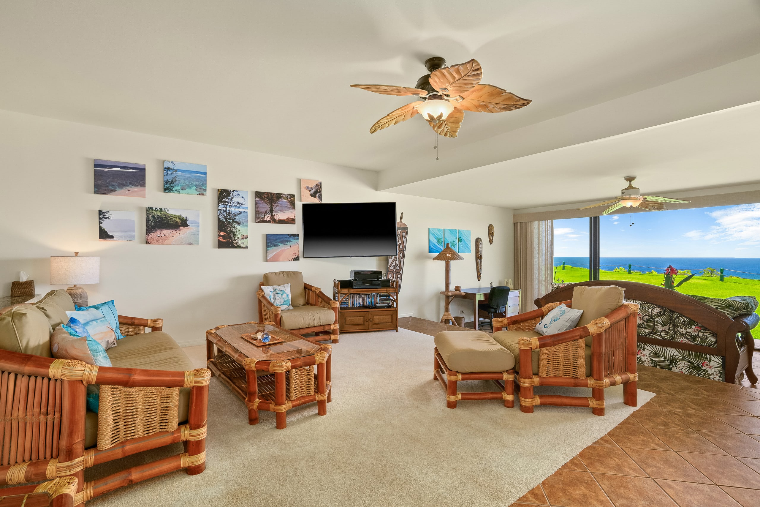 Spacious Ground Floor Puu Poa 103 AC - Image 3