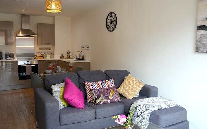 Stylish & Cosy Apt In Central Bham, Broad Street! - Birmingham