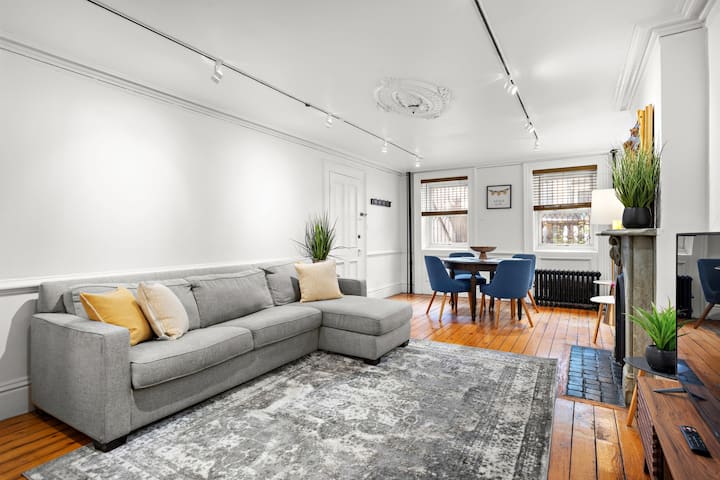 Brownstone Apt Downtown Min Grove & Exchange Path - Jersey