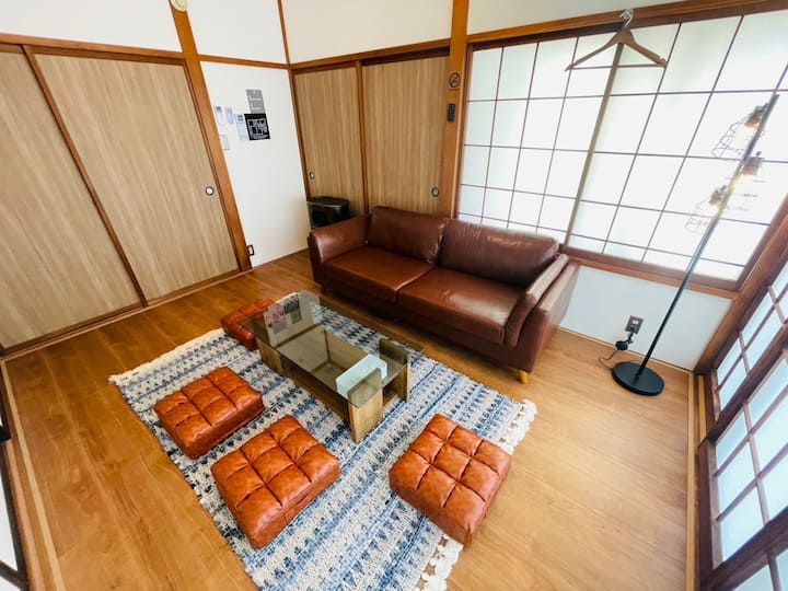 庭付き戸建Bbqセット有り！駐車可/最大6名/松本駅から7分 - 松本市