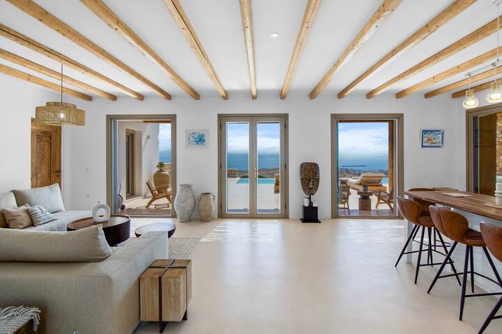 Villa Lazuli – Sea view – Golden Beach, Paros gallery image 4