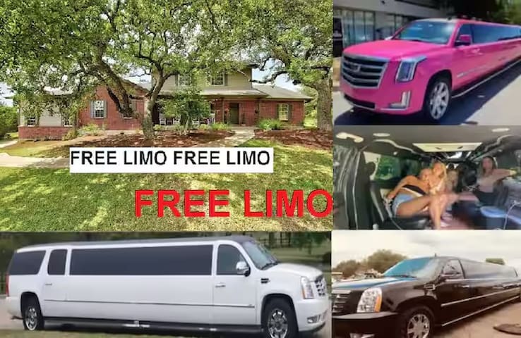 FREE LIMO, 2 ACRES Ranch 6 Rooms 4bath Sleeps 26 gallery image 2