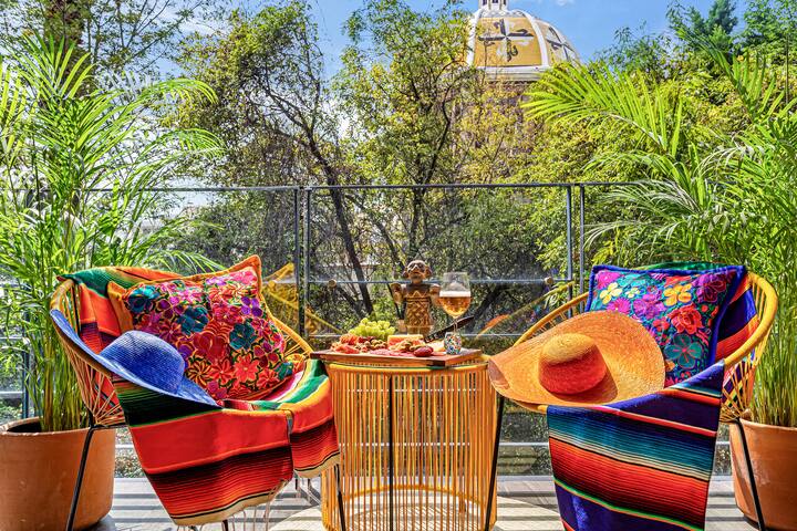 Bright & Breezy Condesa 3BR / 6 Guests with AC gallery image 2