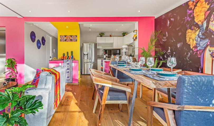 Bright & Breezy Condesa 3BR / 6 Guests with AC gallery image 3