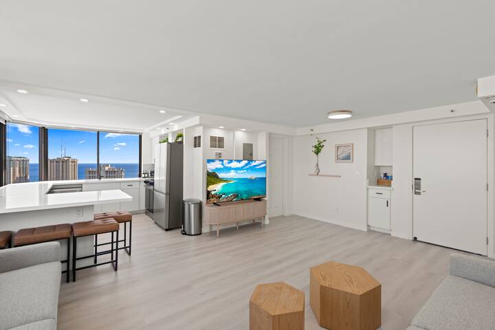 Rare 3BR/2BA Penthouse Ocean-Diamond Head View gallery image 5