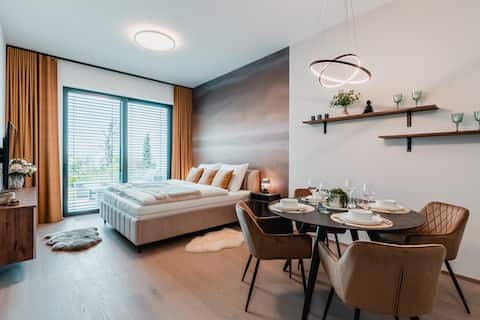 Top performing Airbnb: Luxury residence | 2 bedrooms | garden | 117 m2 in Brno