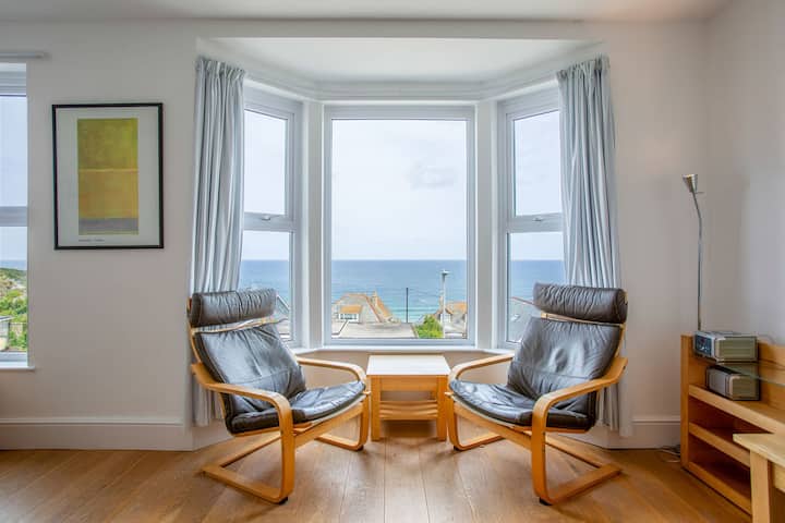 St Ives Beachhouse・sea Views・dogs・parking (2)・wifi - 세인트아이브스