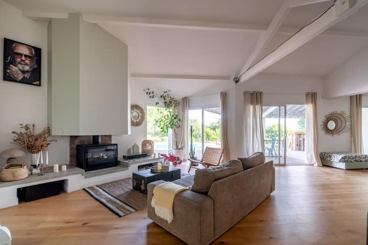 Maison Familiale Au Calme Avec Piscine, 13pers - Anglet