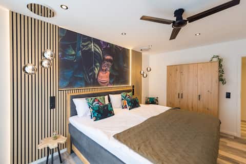 Tropengeflüster Penthouse, Whirlpool, Webergrill