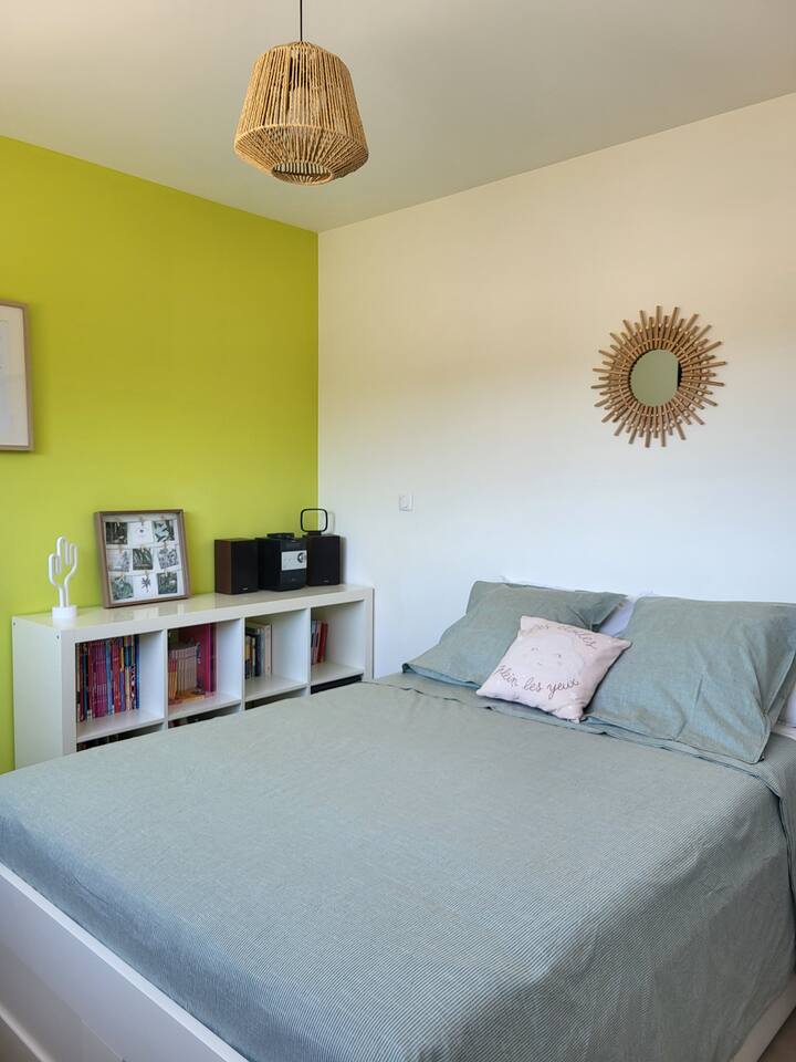 Chumba cha 3 cha kulala
Kitanda 140x200