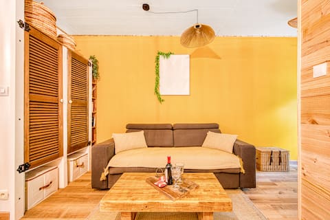 Top Airbnb: Lake Maubuisson • Terrace • Cozy apartment in Carcans