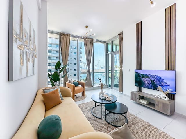 Marina View Stay w/ Rooftop Pool, Near JBR Beach — foto 2