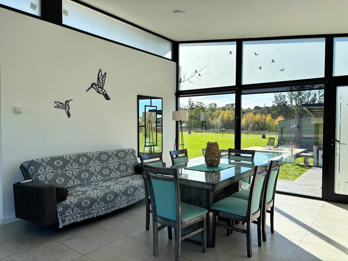 Successful Airbnb property: Modern House: Grill & Pool in Downtown in Sierra De Los Padres