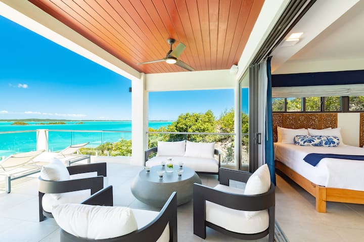 Qonaq villası yataq otağı (2 çarpayı 150-179 sm) və yataq otağı verandası