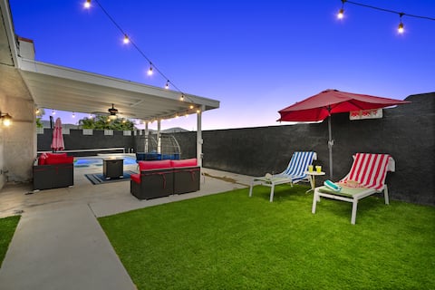 Hot Tub, Pool, Fire Pit & Game Room