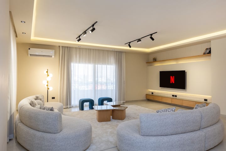 Elegant 3br Apt -3 Ensuites - Pool - By Beithady - - Egypt