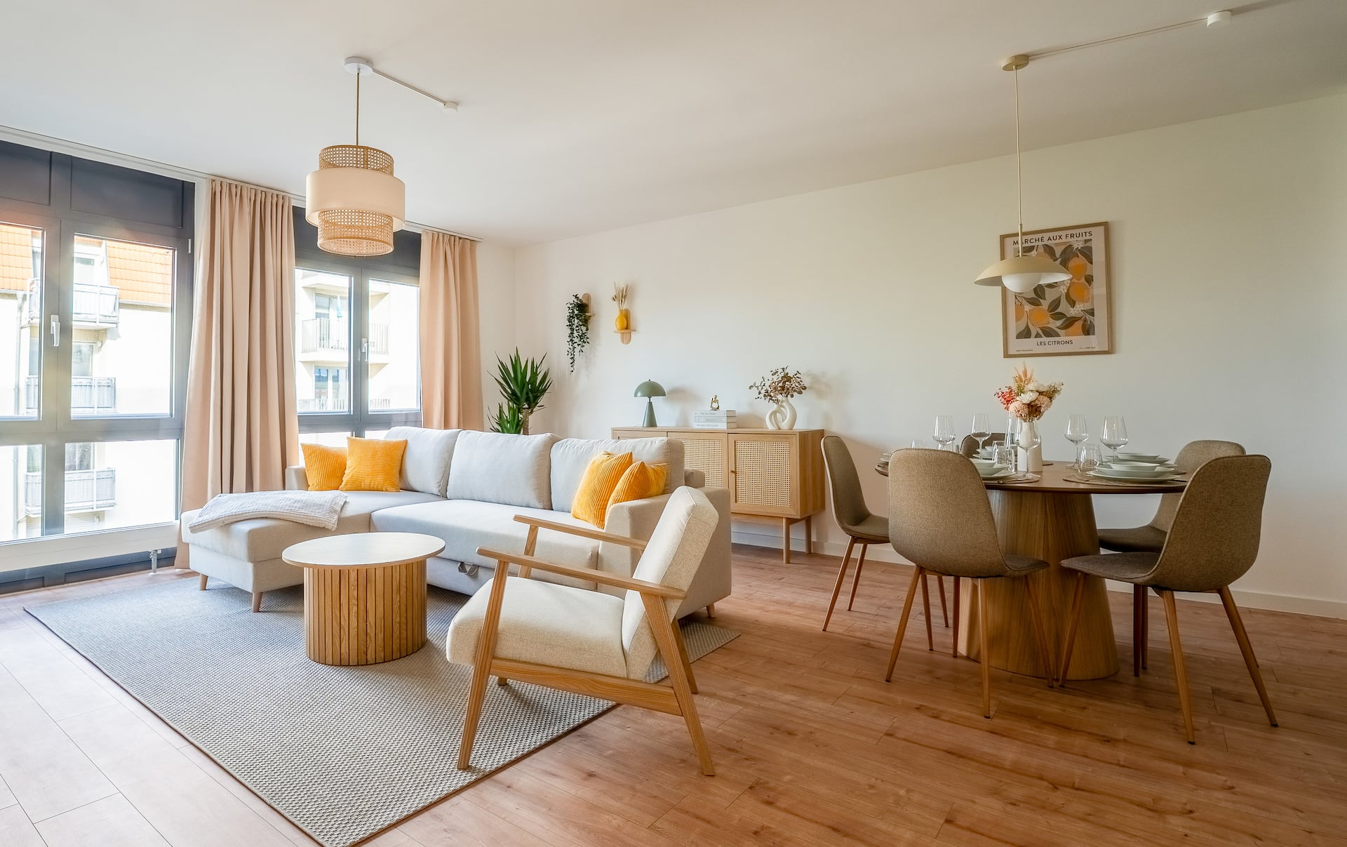Modern 3-room Apartment | 69 sqm, Central Location