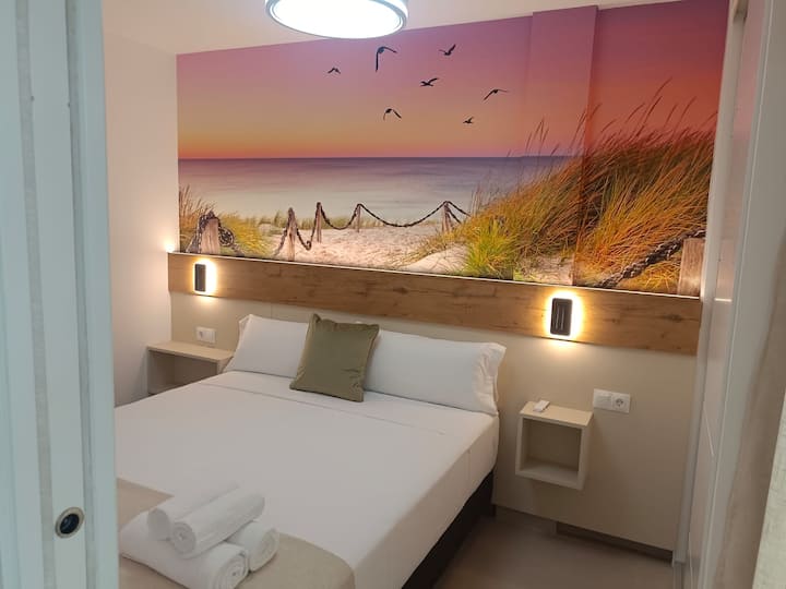 Nuevo Apartamento 1 Dormitorio Junto Playa Huelin - Malaga, Espagne