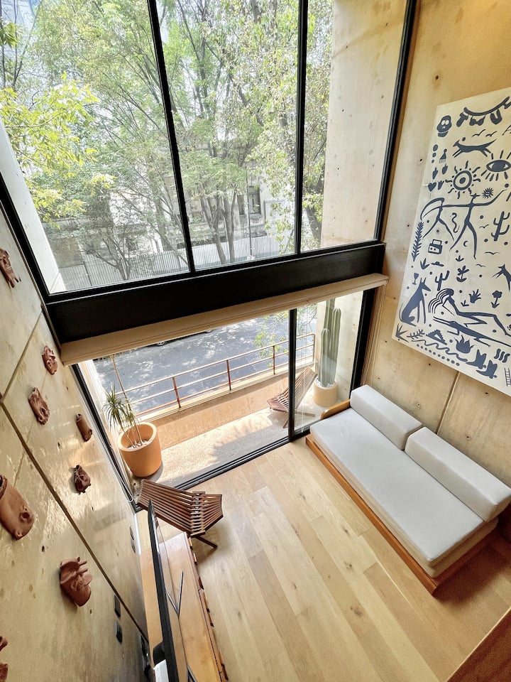 Exclusive Design Loft in Roma Norte - Lofts for Rent in Mexico City ...