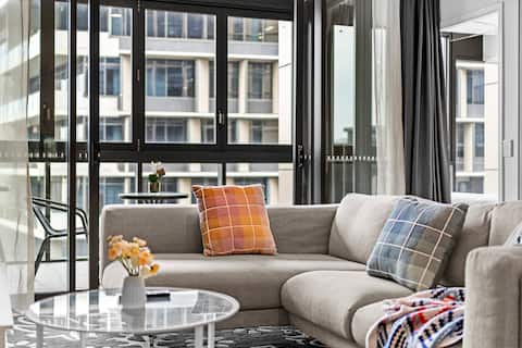South Brisbane City Pad : 2BR+Free Parking + Pool