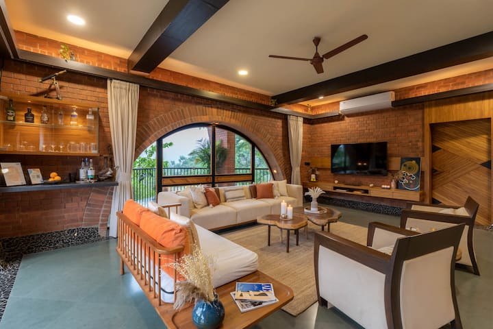 7br Lux Pool Villa W/ Uniq Architect| Sv At Pranah - Matheran