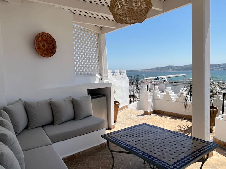 Charming riad, exceptional sea view in Tangier! - Riads for Rent in ...