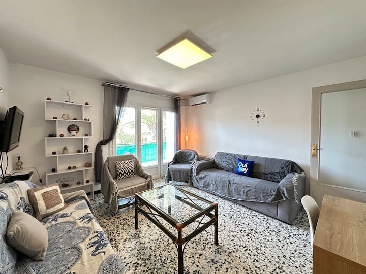 Plage Bonnegrâce à 2 Min, 65m² 2 Balcons - Six-Fours-les-Plages