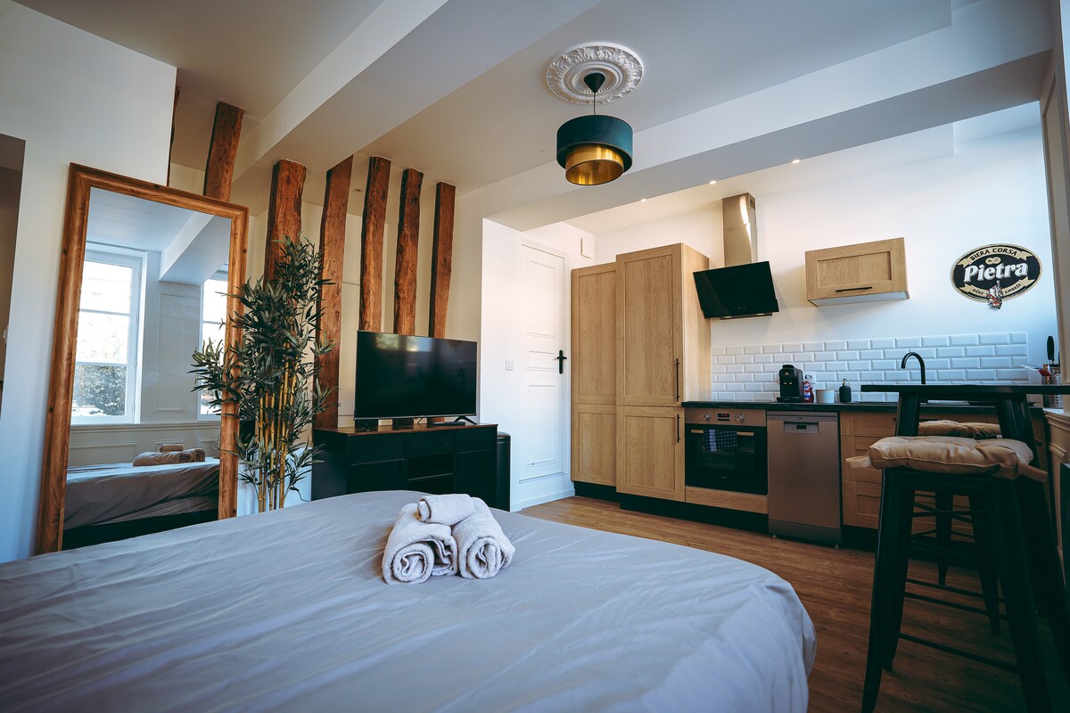 Top Airbnb: Rouen Palace Spa Center Jacuzzi/Sauna Free Parking in Rouen