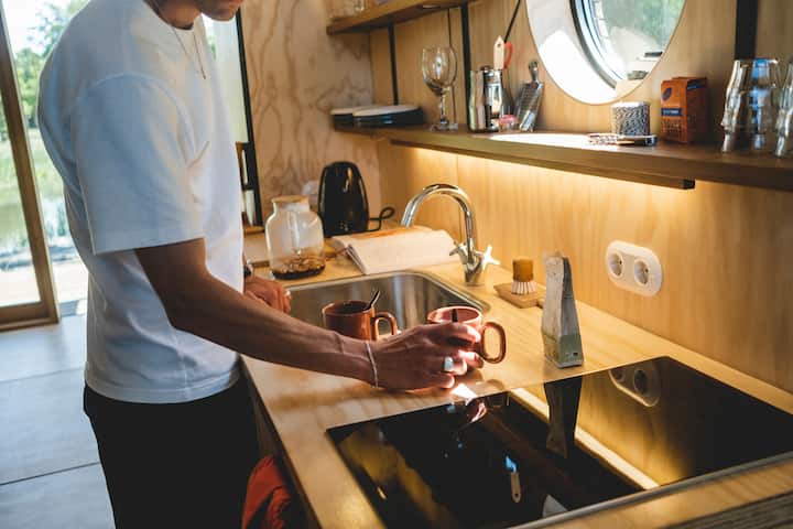 Wikkelhouse Met Sauna & Ligbad I 2 Pers. - Zeewolde