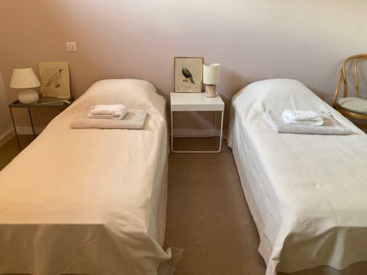 habitación 3 fórmulas 2 camas separadas