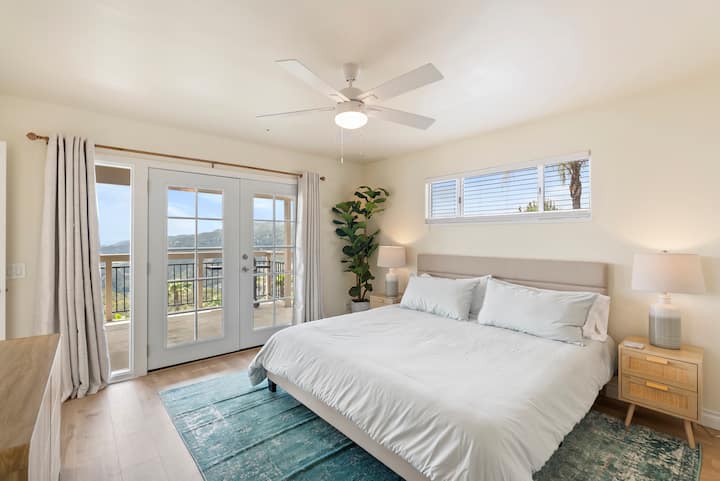 Dhomë gjumi me krevat dopio që ndodhet në njësinë e poshtme. 