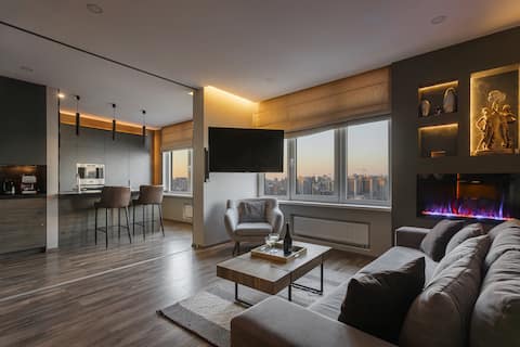 1BR Absolute Sea View | Arkadia | Shelter