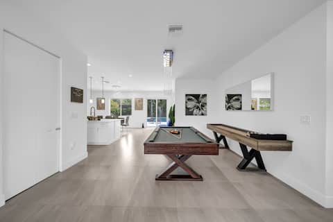 Successful Airbnb property: Waterfront Estate with Pool | Spa | BBQ | Games in Biscayne Gardens