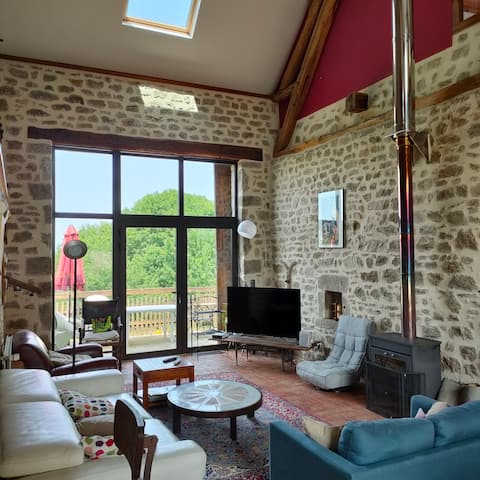 Comfortable Barn: Quiet and Nature of Morvan.