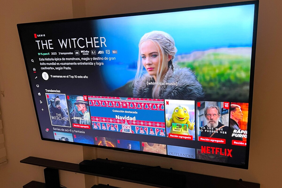 Sony Smart TV 4K 65'' y Sound System 5.1 HT for a Enveloping Experience.